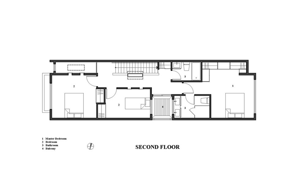 the linear house plan 3